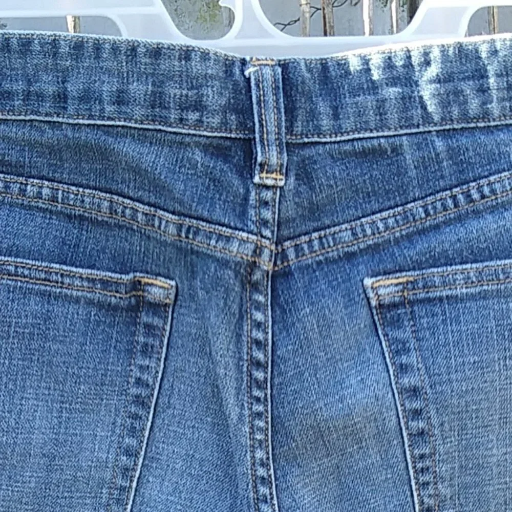J. Crew HipSlung Stretch Denim Shorts - 12 SP